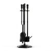 Fire Beauty Fireplace Tool Set Ergonomic Design-6
