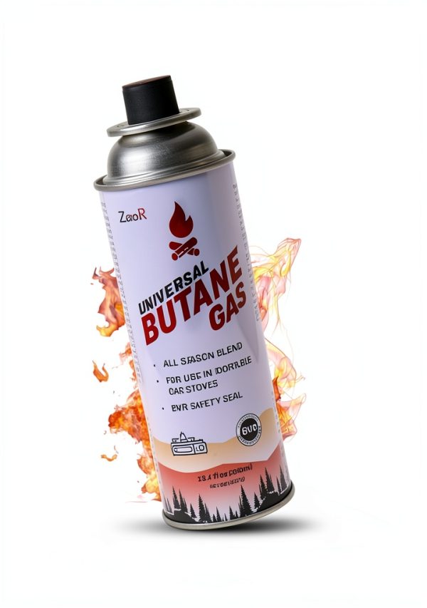 ZeroR Butane Fuel Canisters Camping Stoves Pack of 4-5