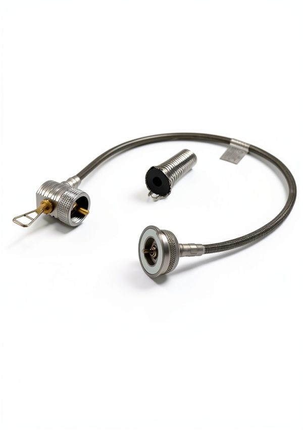 Camping Moon Propane Adapter Stainless Hose Regulator-2