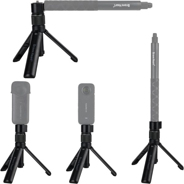 Qingshang Multi-Function Tripod for Insta360 ONE X3 ONE X2-4
