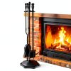 Fire Beauty Fireplace Tool Set Ergonomic Design-0