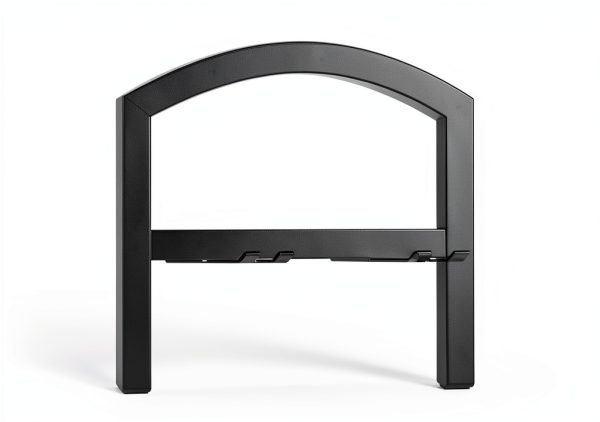 HXJLJY Wrought Iron Fireplace Tool Set Black Modern Design-4