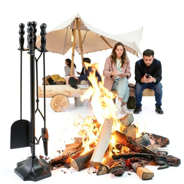 OLIXIS Fireplace Tool Set-5