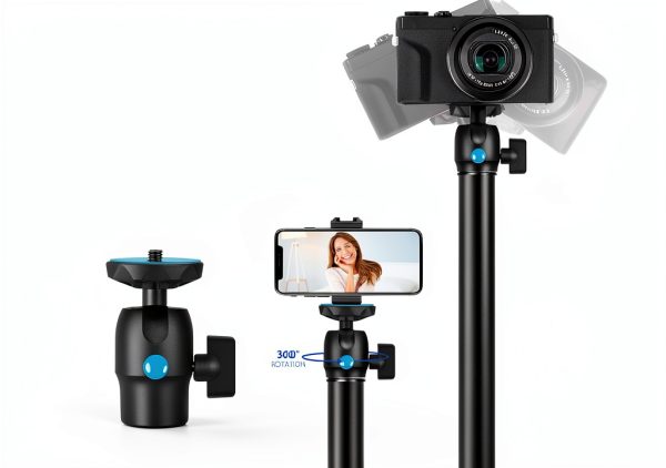 NEEWER Telescopic Tripod Stand Camera Mount-2