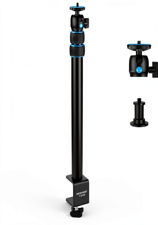 NEEWER Telescopic Tripod Stand Camera Mount-0