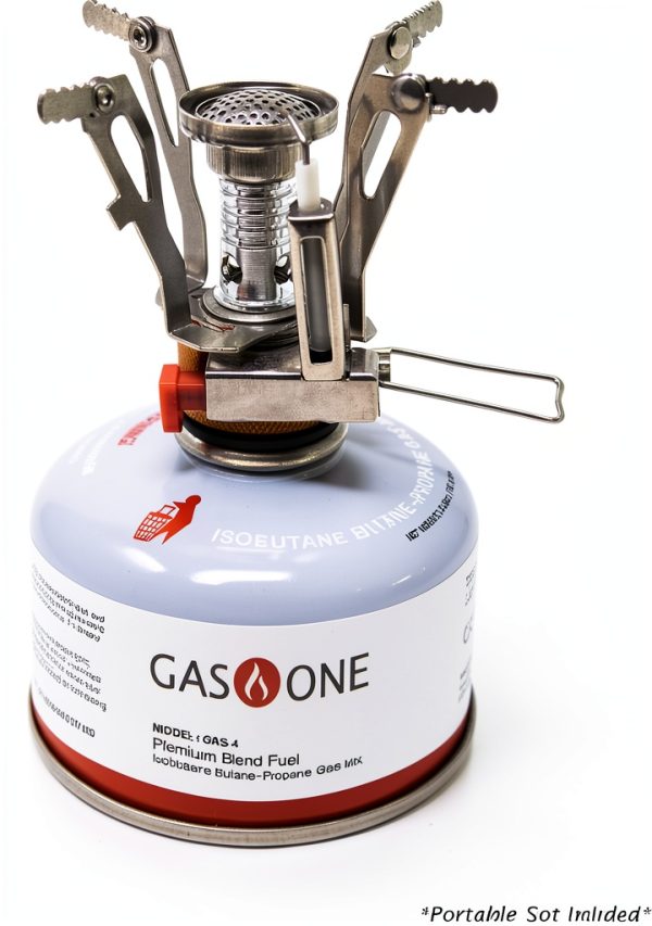 Gas One Isobutane Fuel Canister Camping Stove Replacement-5