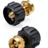 Propane Refill Adapter CALPOSE Brass Camping Fuel Saver-3