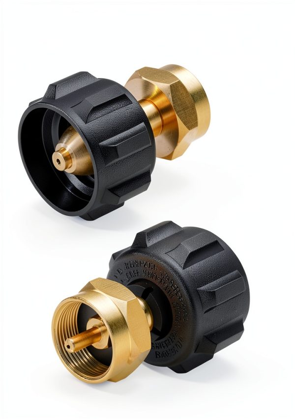Propane Refill Adapter CALPOSE Brass Camping Fuel Saver-3