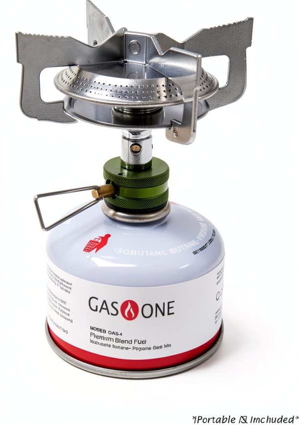 Gas One Isobutane Fuel 4 Pack Camping Stove Canister-5
