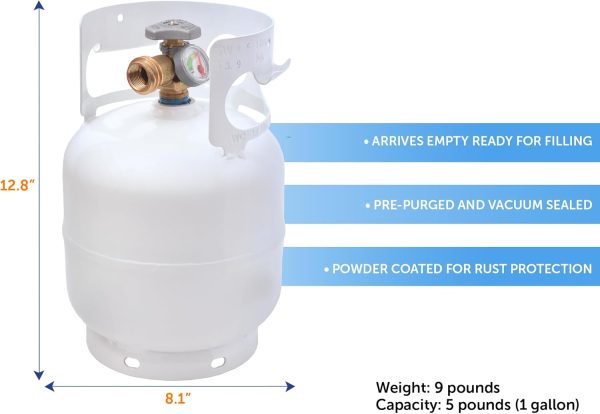 Propane Tank Flame King Alloy Steel Portable-4