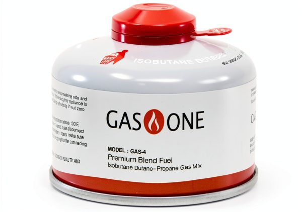 Gas One Isobutane Fuel Canister Camping Stove Propane Blend-0