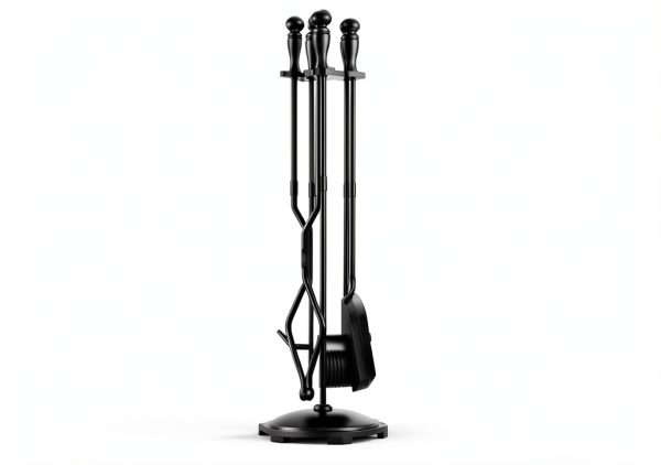 Fire Beauty Fireplace Tool Set Ergonomic Design-4