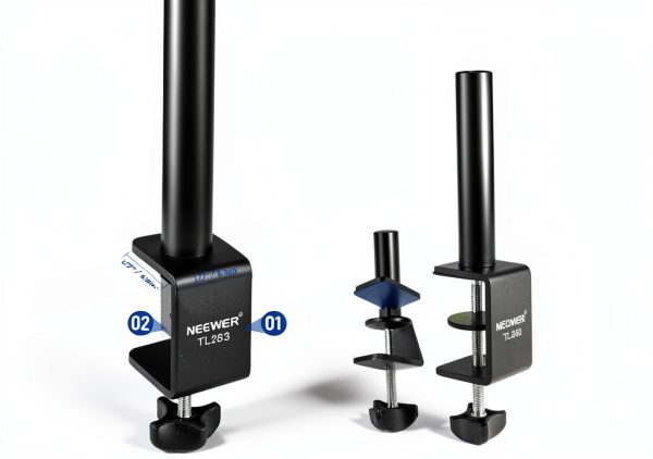 NEEWER Telescopic Tripod Stand Camera Mount-4