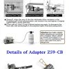 Camping Moon Propane Adapter Stainless Hose Regulator-4
