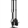 Fire Beauty Fireplace Tool Set Ergonomic Design-7