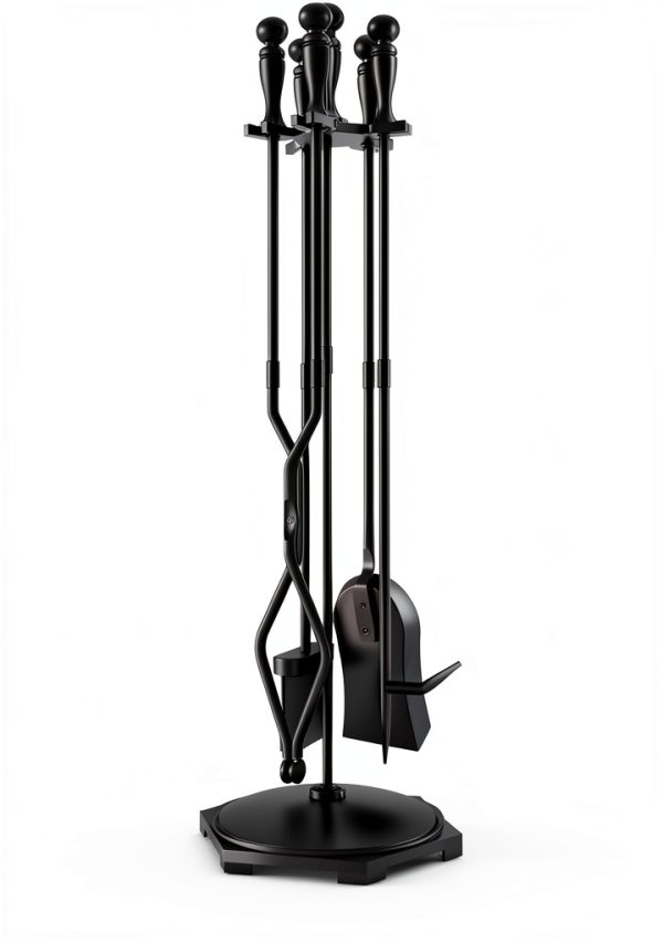 Fire Beauty Fireplace Tool Set Ergonomic Design-7