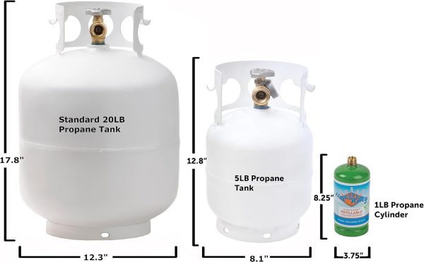 Propane Tank Flame King Alloy Steel Portable-5
