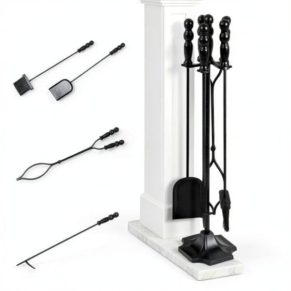 OLIXIS Fireplace Tool Set-4