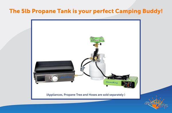 Propane Tank Flame King Alloy Steel Portable-11