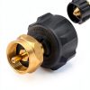 Propane Refill Adapter CALPOSE Brass Camping Fuel Saver-1