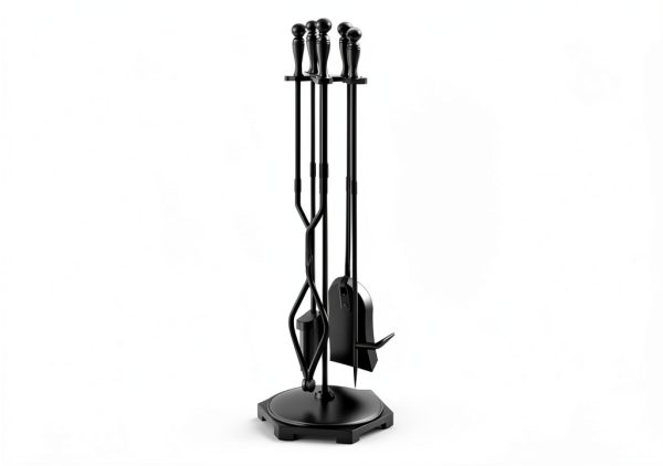 Fire Beauty Fireplace Tool Set Ergonomic Design-1