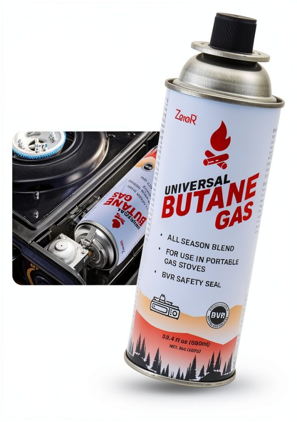 ZeroR Butane Fuel Canisters Camping Stoves Pack of 4-1