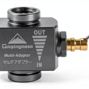 Gas Refill Adapter Camping Moon EN417 Lindal Valve Durable-0