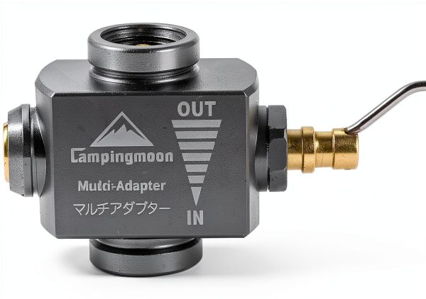Gas Refill Adapter Camping Moon EN417 Lindal Valve Durable-0