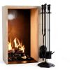 Fire Beauty Fireplace Tool Set Ergonomic Design-2