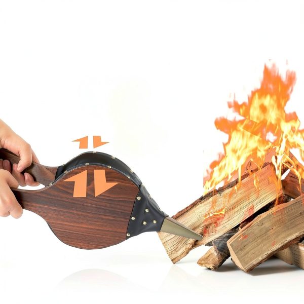 Brown Wood Fireplace Bellows by Gtongoko-2
