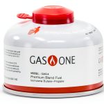 Gas One Isobutane Fuel 4 Pack Camping Stove Canister-0