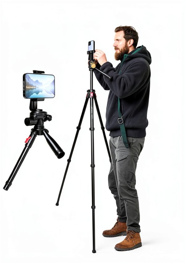 JOBFRI Compact Portable Travel Tripod-3