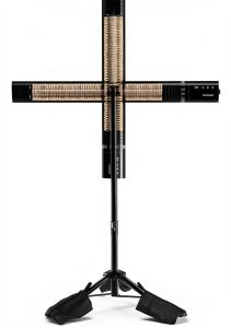 Powerscale Powder Coated Tripod Stand for Patio Heaters-0