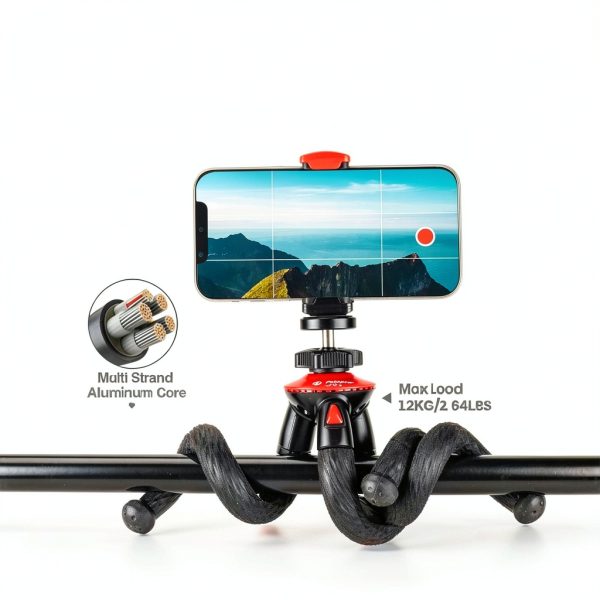Fotopro Flexible Tripod for DSLR Cameras-3