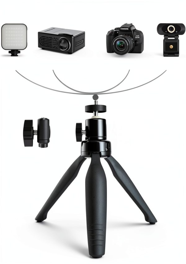 PANTWOO PT-101 Mini Tripod 360 Rotating Ball Head for Projector Camera-1