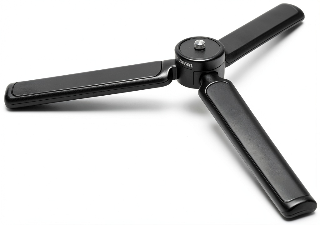 Installing IMYHOO Tripod Grip Metal Design for Ronin Gimbals on a wooden desk