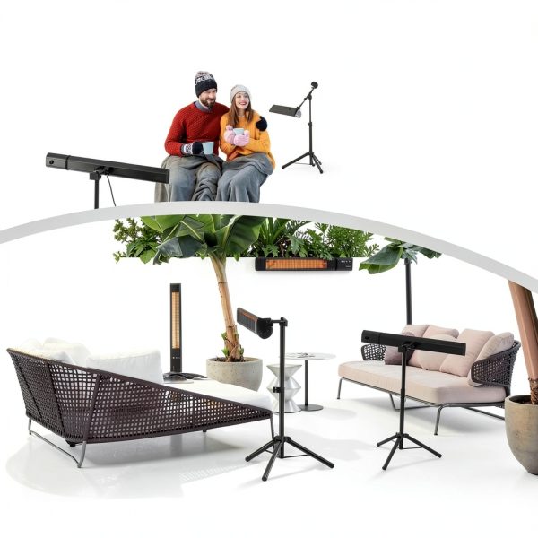 Powerscale Powder Coated Tripod Stand for Patio Heaters-3