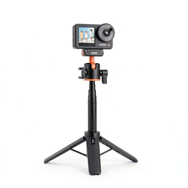 Mini Extension Rod VRIG Tripod 360 Ball Head-8