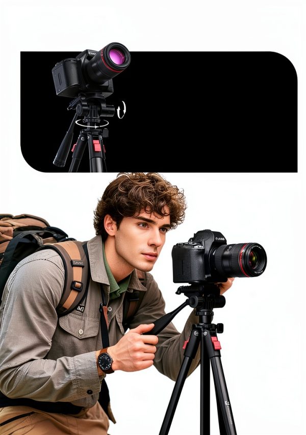 JOBFRI Compact Portable Travel Tripod-2