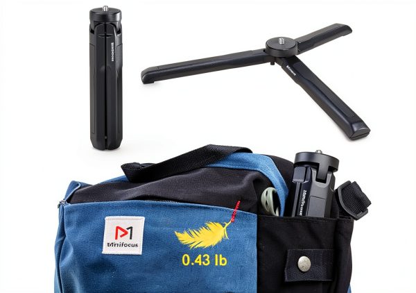 Aluminum Tripod for DSLR Cameras MINIFOCUS-3