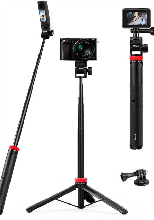 ULANZI Select MT-71 3-in-1 Tripod with Selfie Stick, 7‑Stage Height up-0