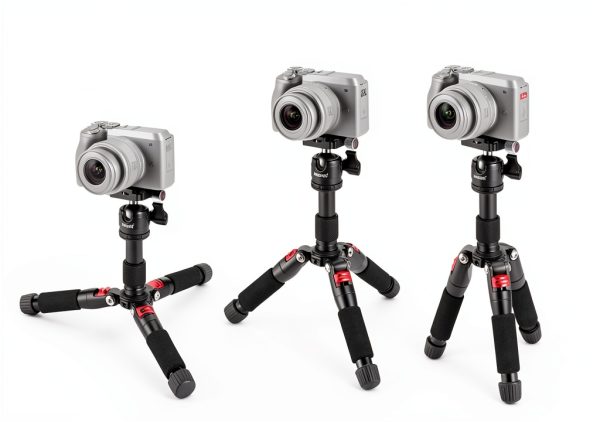Desktop Mini Tripod NEEWER TP-AAM521 Aluminum Adjustable Ball Head-4