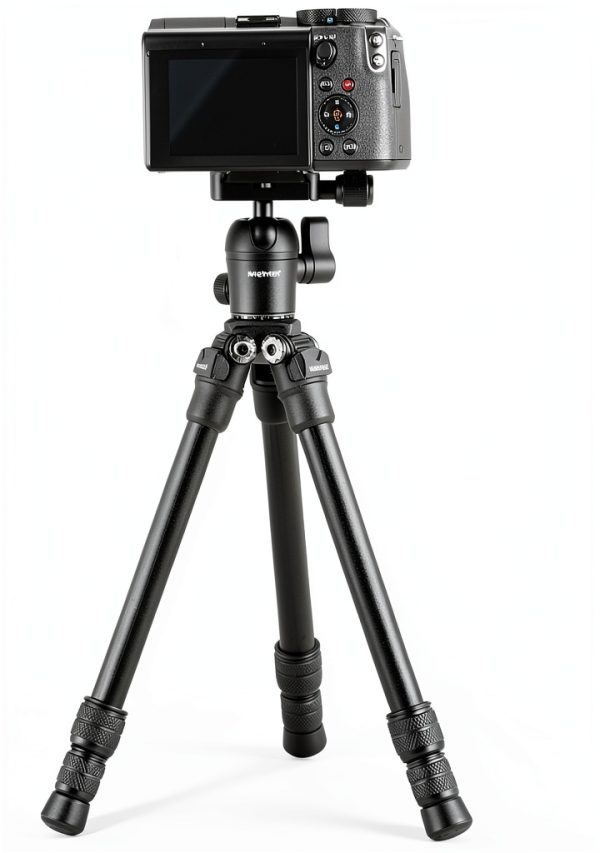 Carbon Fiber Desktop Mini Tripod NEEWER TP09 20in Adjustable-0