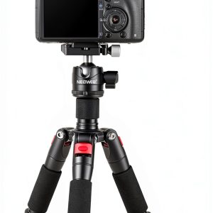 Mini Tripod NEEWER TP AAM521 Black Aluminum 19.7 Inch Adjustable Stand-0