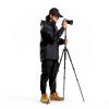 K&F Concept Carbon Fiber Tripod 68‑inch D255C4 Model A225C0+BH‑25L-4