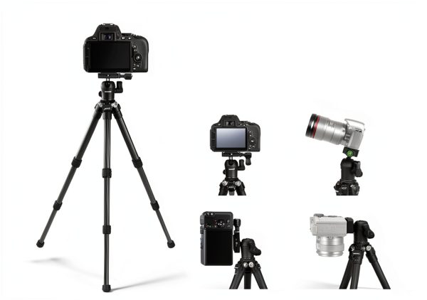Carbon Fiber Desktop Mini Tripod NEEWER TP09 20in Adjustable-2