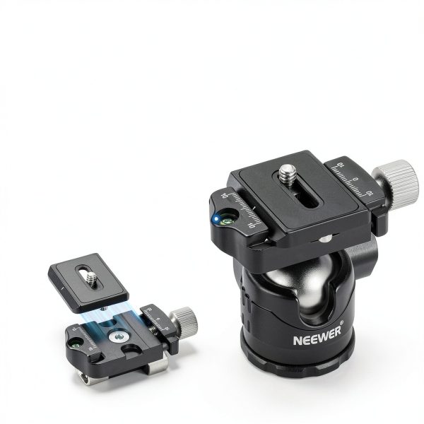 Desktop Mini Tripod NEEWER TP-AAM521 Aluminum Adjustable Ball Head-5