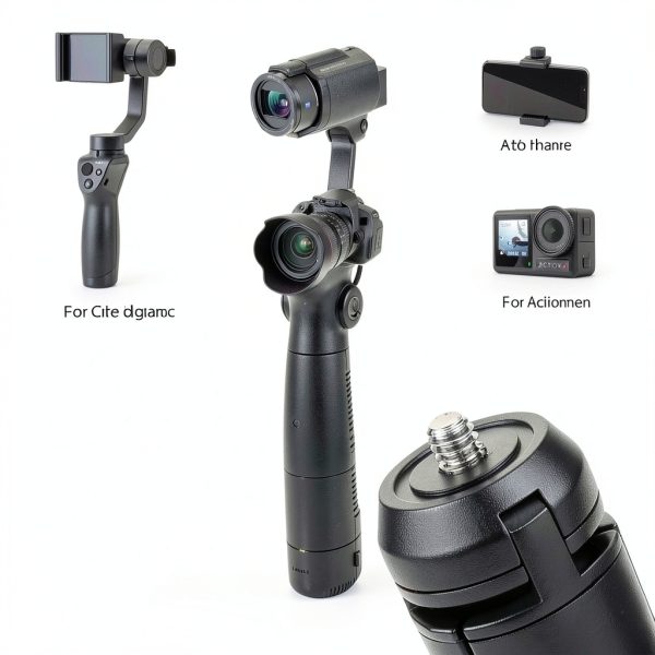 Metal Tripod Zeadio DV HDE HB21 Basic Version Pocket Size Stable Stand-6
