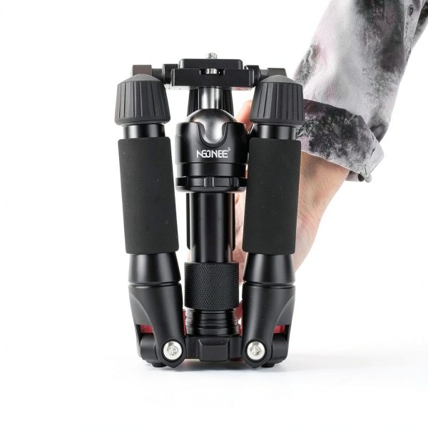 Mini Tripod NEEWER TP AAM521 Black Aluminum 19.7 Inch Adjustable Stand-6