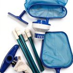 FibroPool Above Ground Pool Maintenance Kit with Telescoping Pole-0